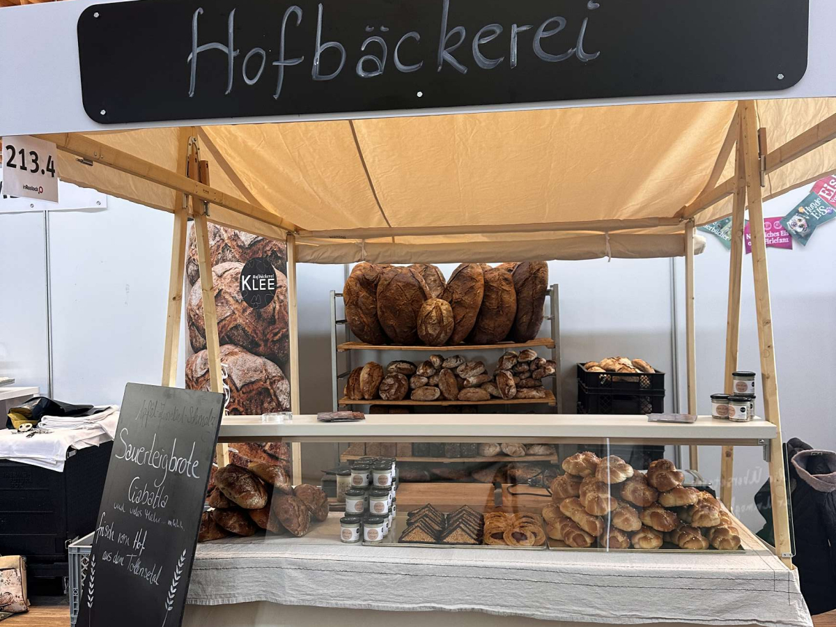 Hofbäckerei verkaufsstand